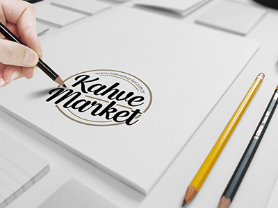 Kahve Market Logo Tasarımı